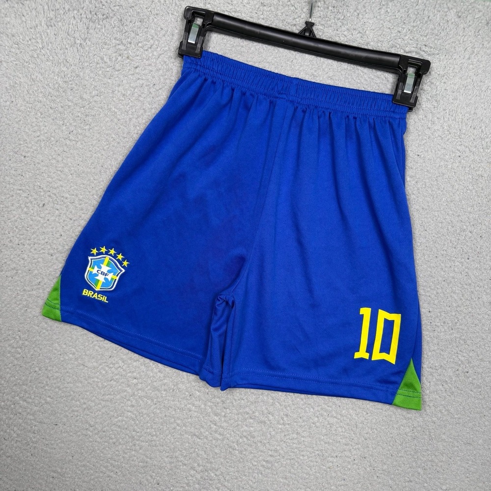 Kids Brazil Soccer Shorts